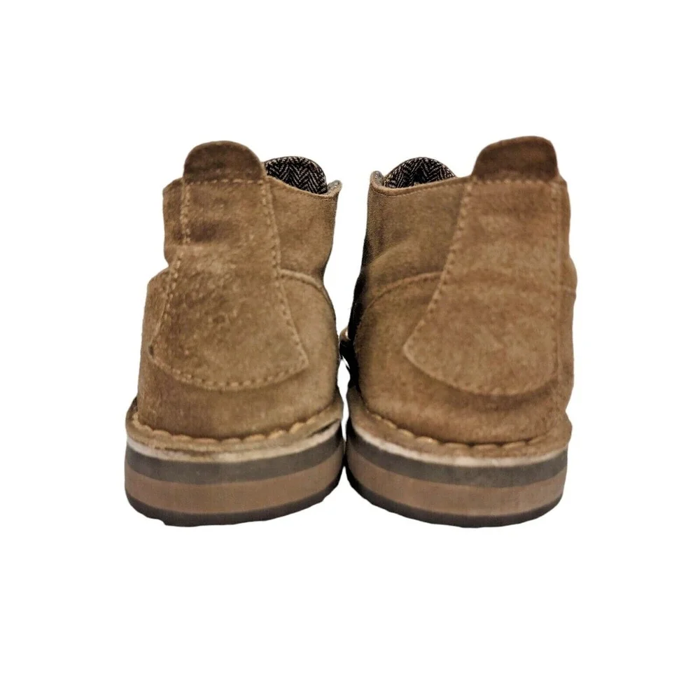 Gotcha Phoenix Men's Brown 90s Leather Chukka Boots Ankle Casual Shoes Size 10.5